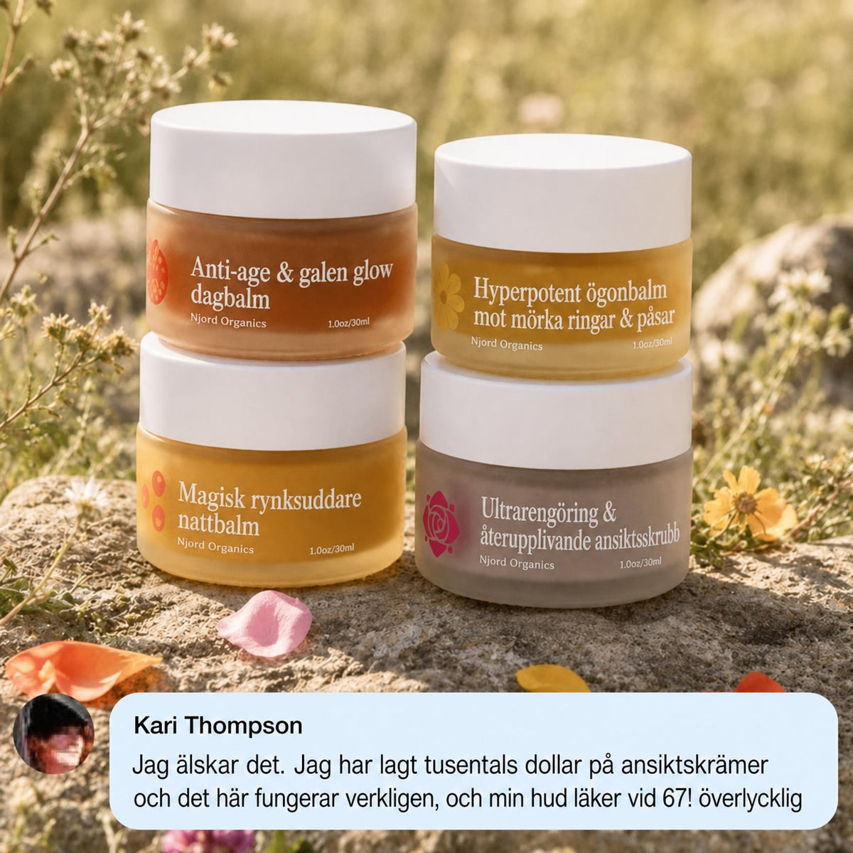Det kompletta systemet för mogen kvinnohud