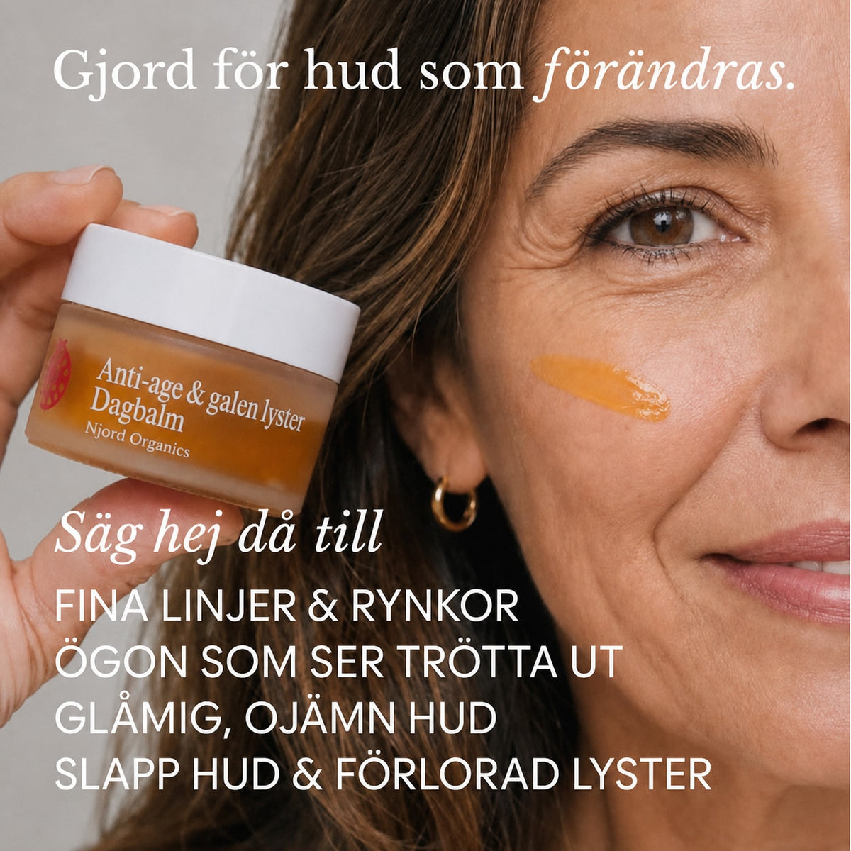 Det kompletta systemet för mogen kvinnohud