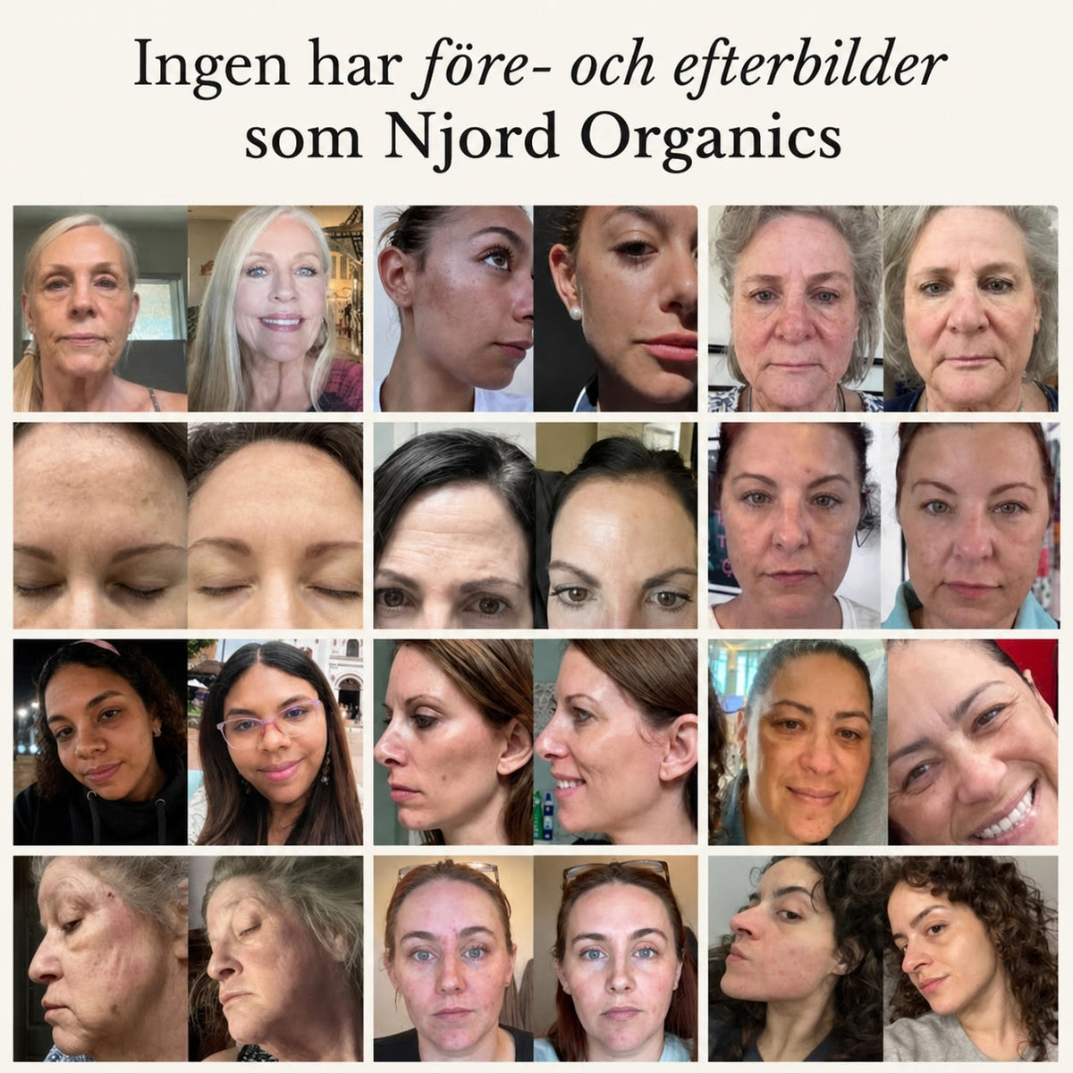 Det kompletta systemet för mogen kvinnohud